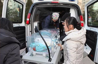 长武县妇婴监护型护送